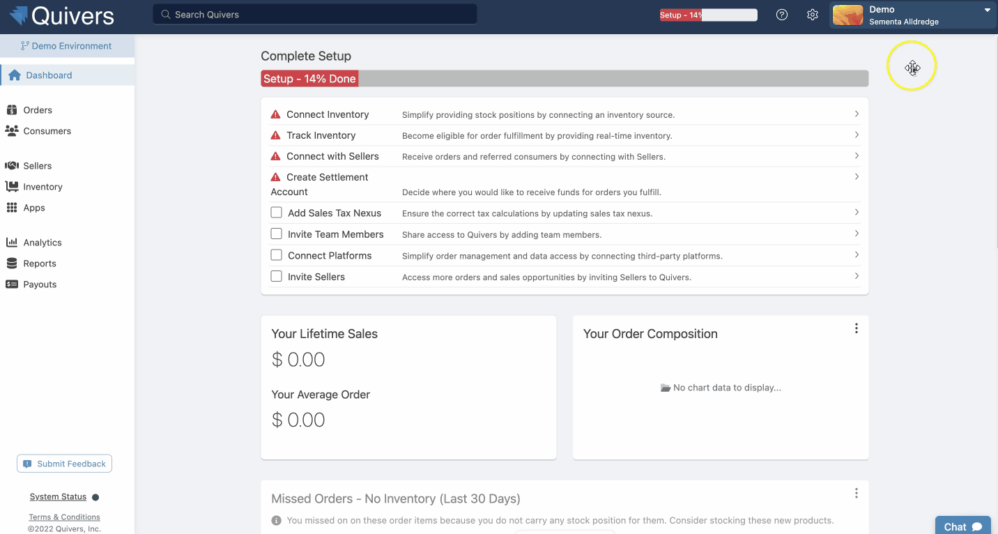 Create Settlement Account