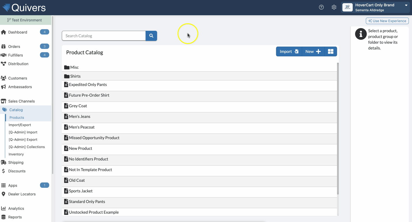 Product & Product Variants