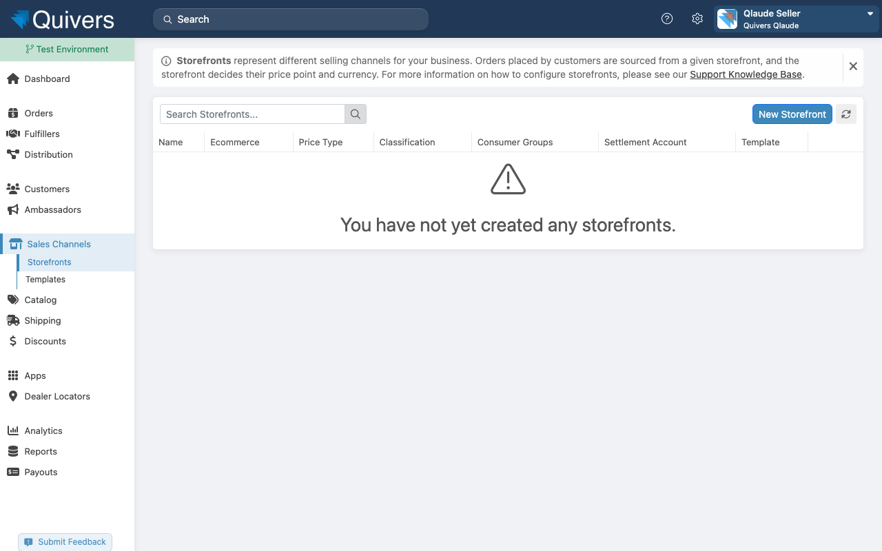 Step 4: Manage B2B storefronts